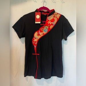 Asian inspired top